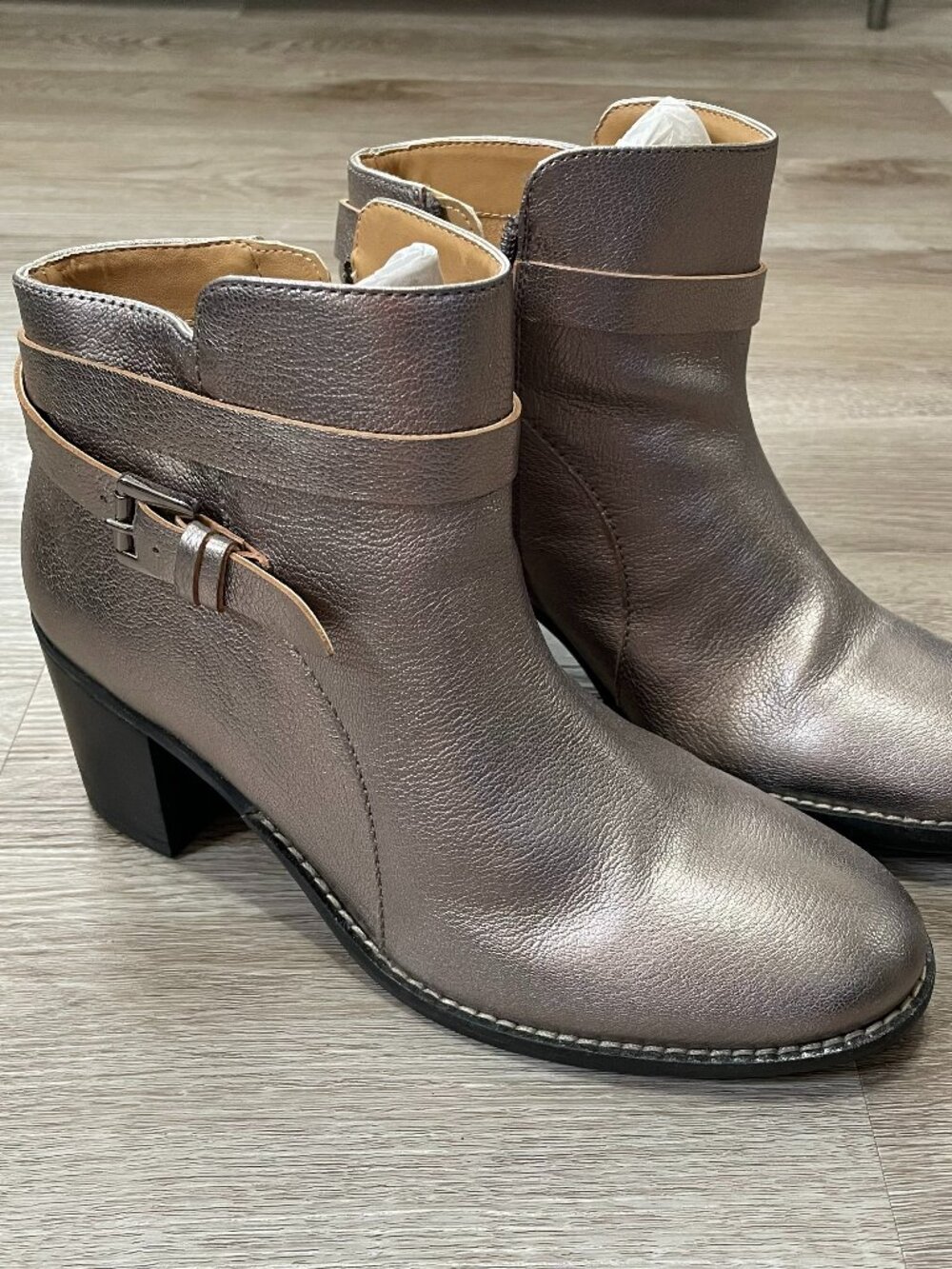 Metallic Boots 8.5